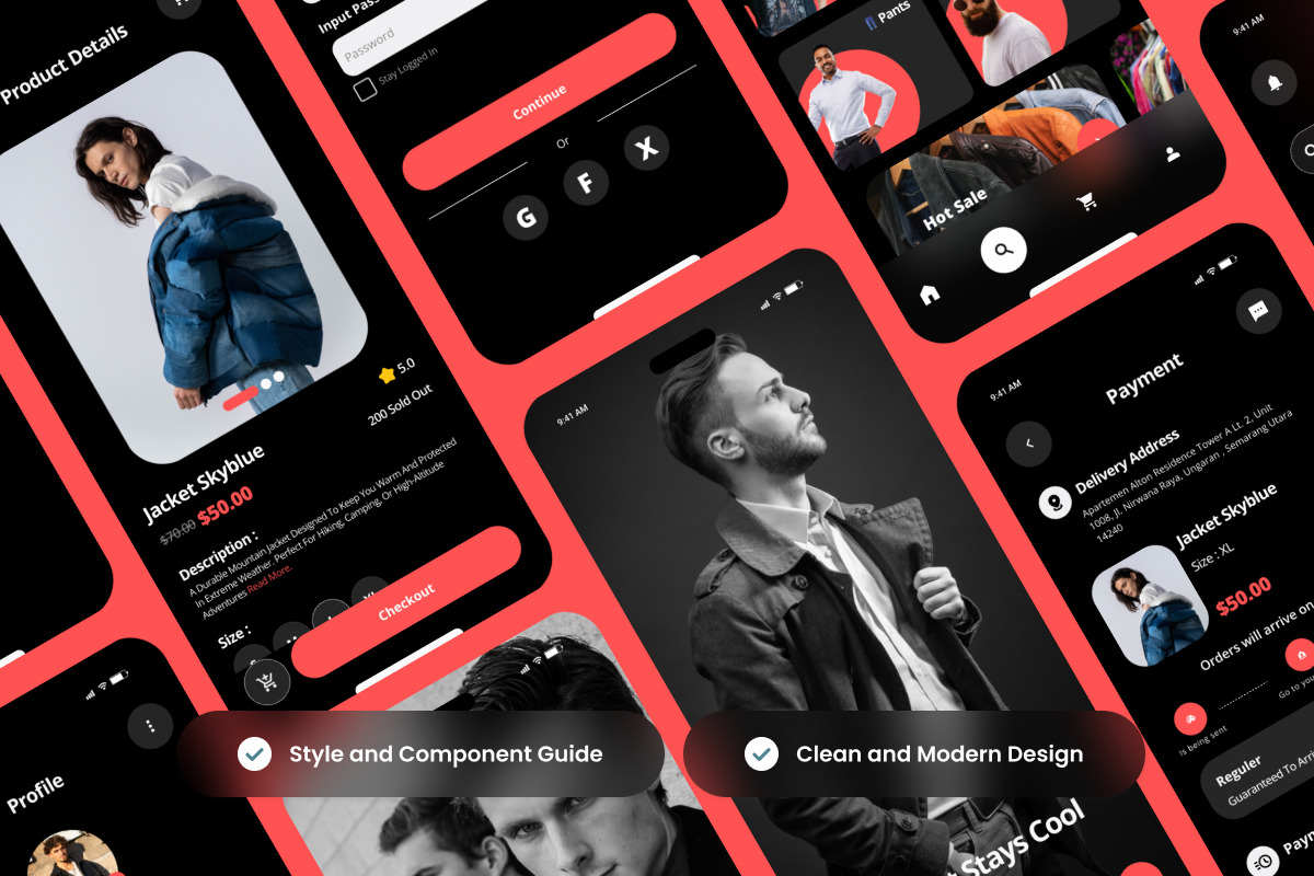 Nobru – Stylish Thrift Fashion App, an App Template by productype1 (Photo 3 of 5)