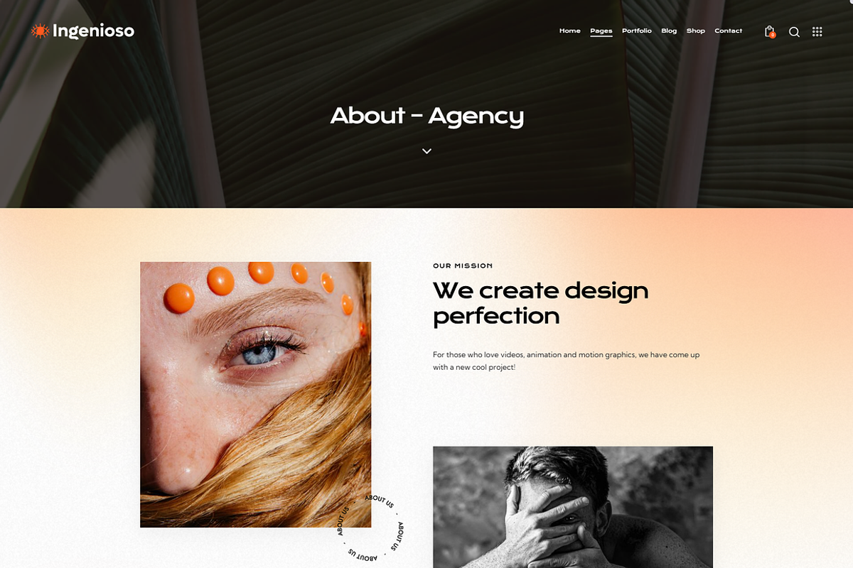 Creative Agency WordPress Theme, a WordPress Template by Design Spade (Photo 2 of 10)