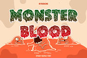 Monster blood, a Font by cocodesign (Thumbnail 1 of 6)