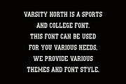 Varsity North - Baseball Font, a Slab Serif Font by Iqsiart Studio (Thumbnail 3 of 6)