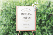 Vintage Wedding Suite Canva Template, an Invitation Template by Vasya Kobelev (Thumbnail 7 of 10)