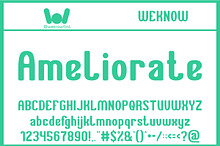 Ameliorate font