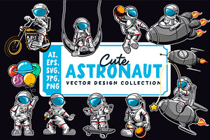 Cute Astronaut Collection