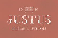 JUSTUS Regular & Condensed