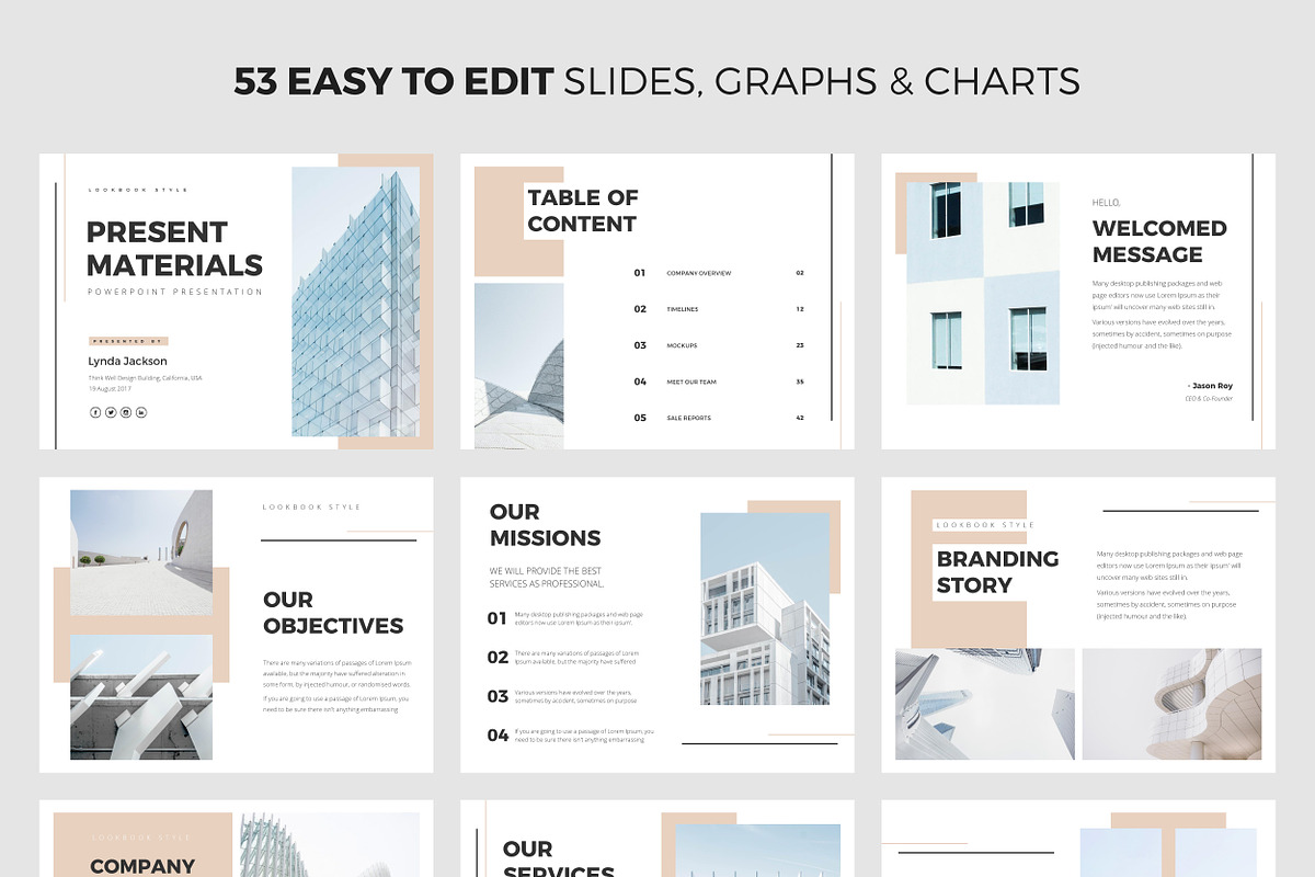 Present Materials PPT Template, a Presentation Template by Wipavee (Photo 6 of 6)