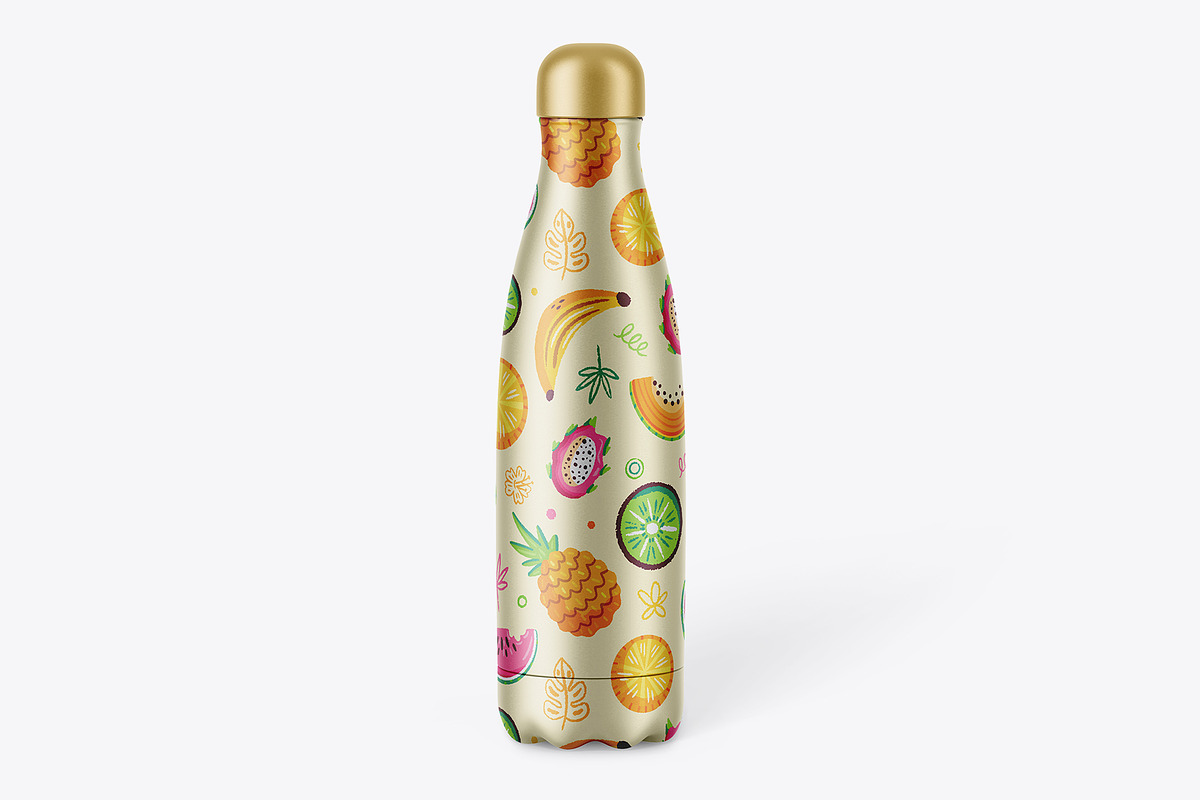 Sport Bottle Metallic Mockup, a Product Mockup by AlkStudio (Photo 5 of 8)