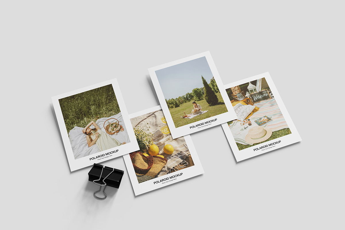 Polaroid Mockup, a Product Mockup by bimockup (Photo 2 of 6)