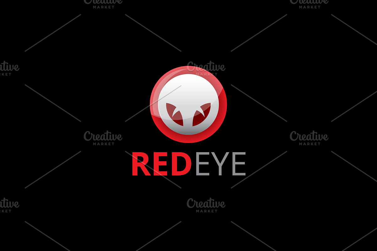 Red Eye Logo, a Branding & Logo Template by Maraz Logo