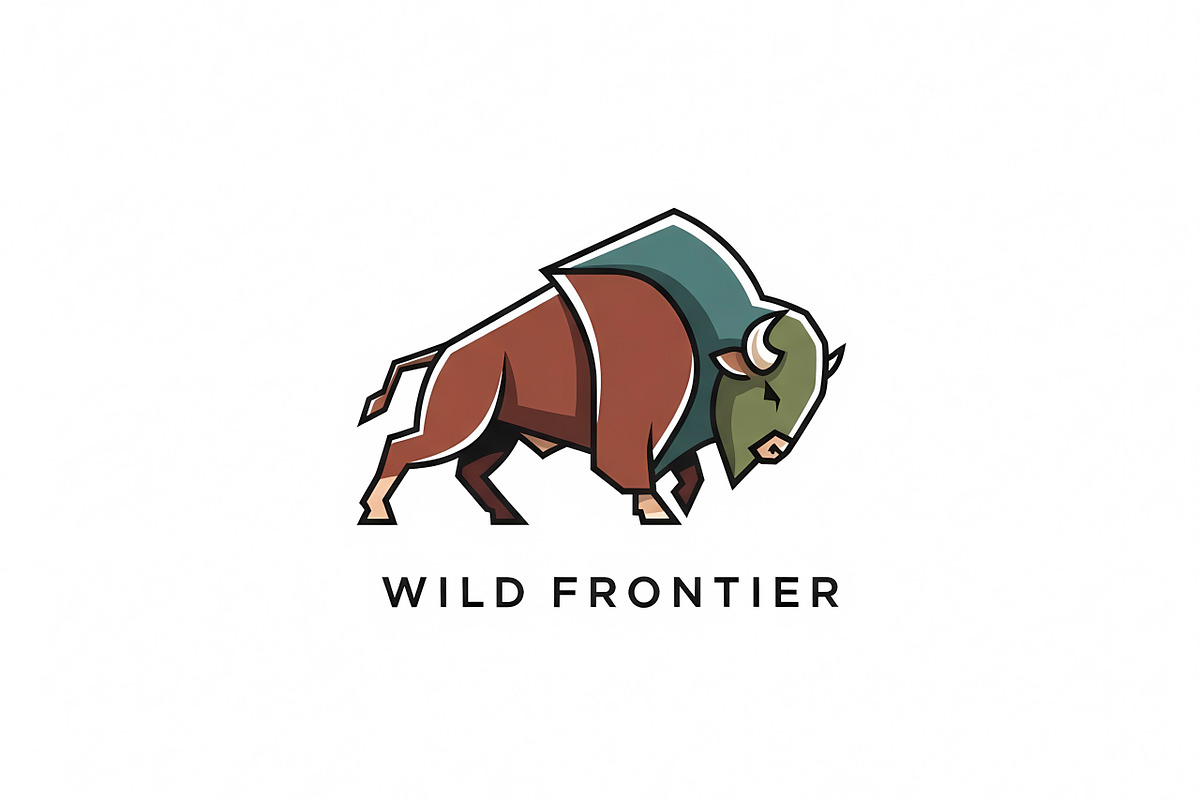 Wild Frontier Bison, a Branding & Logo Template by Logocreative (Photo 2 of 2)