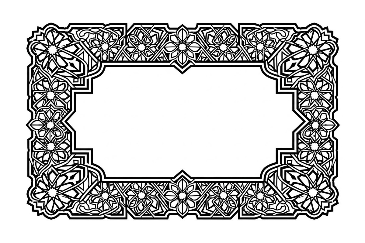 Ornamental Frame SVG Bundle, an Illustration by jahid234 (Photo 22 of 31)