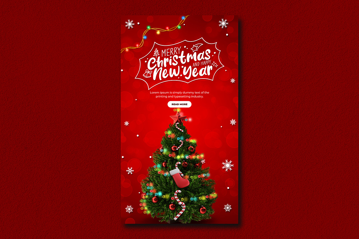 Merry-Christmas-facebook-Instagram-S, a Social Media Template by creative-mint (Photo 2 of 2)