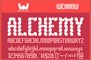 Biomechanical switches font, a Font by weknow (Thumbnail 2 of 8)