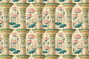 Early world. Seamless pattern set., a Pattern Graphic by Designs by Helen Trupak (Thumbnail 4 of 8)