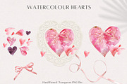 Valentine Hearts Collection, an Object Illustration by Alisa Mikibith Art (Thumbnail 5 of 9)