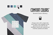 Comfort Colors 1717 Mockups, a Shirt Mockup by Photific (Thumbnail 4 of 6)
