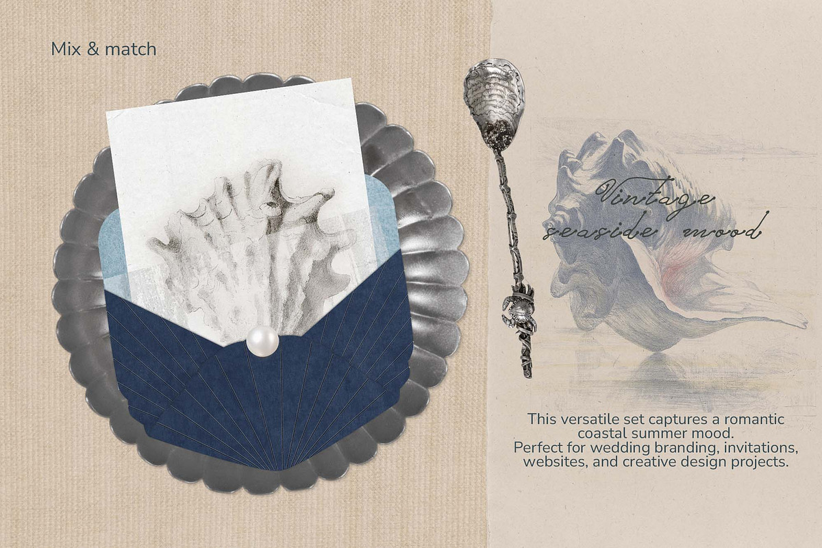 Coastal Romance collection, an Object Graphic by DigARTbyHavroshka (Photo 7 of 20)