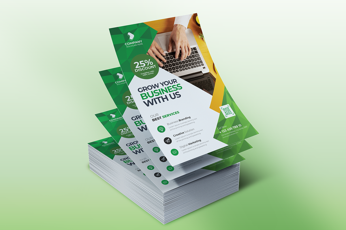 Corporate Flyer, a Flyer Template by Creativpixl (Photo 4 of 6)