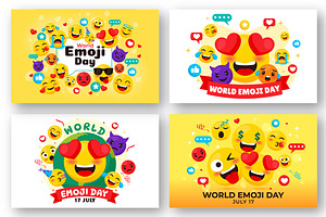 14 World Emoji Day Illustration