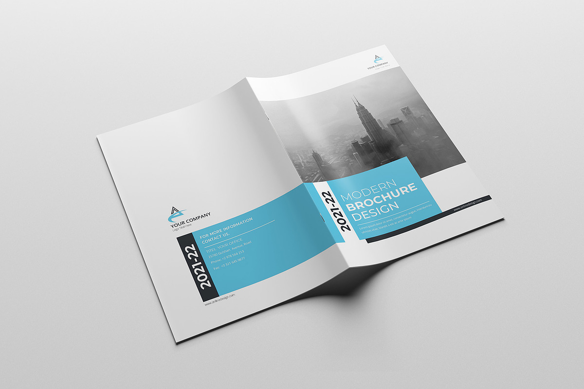 Modern Brochure, a Brochure Template by obidullah_01 (Photo 11 of 11)