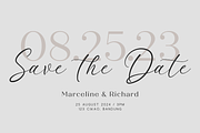 Marontha Copperplate Script, a Script Font by Basnistudio (Thumbnail 5 of 10)