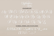 September Rain Script, a Script Font by Strong.co (Thumbnail 7 of 8)