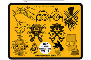 Classic Characters Vol.13- Stamp Set