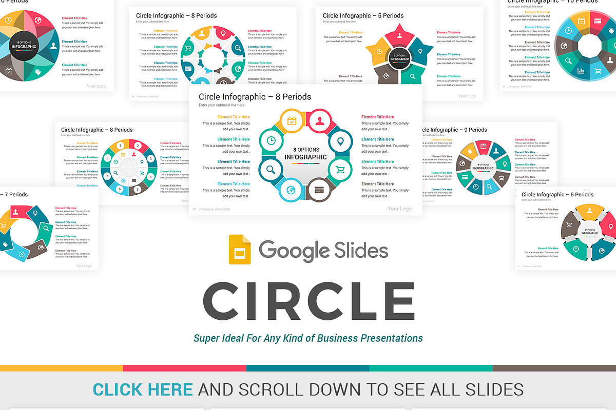 1500 Google Slides Infographics, a Presentation Template by SlideOne (Photo 5 of 20)