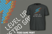Retro video game print, an Education Illustration by swsctn (Thumbnail 2 of 3)