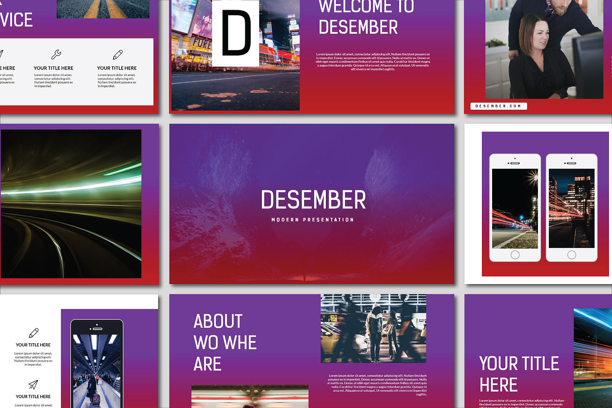 Desember Powerpoint Template, a Presentation Template by Spesifikstd
