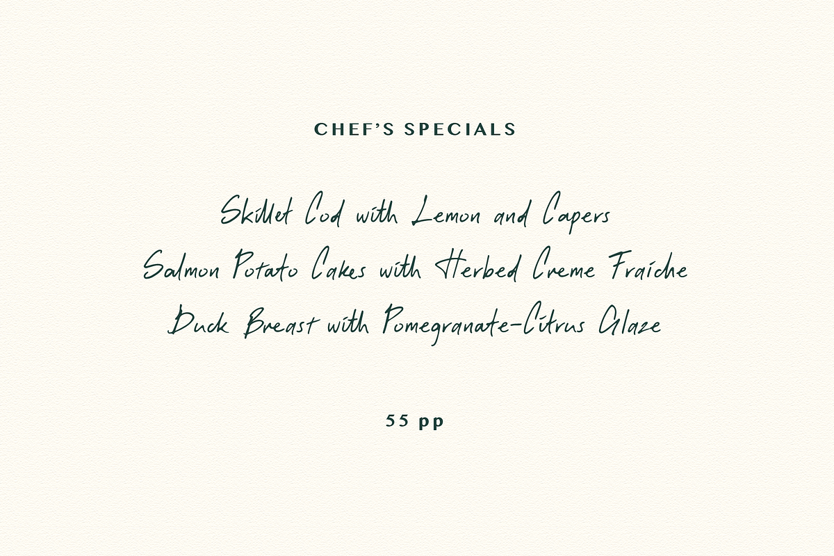 Marina Modern Handwriting Font, a Script Font by TYPEHEIST (Photo 2 of 9)
