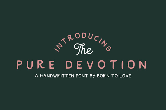 Pure Devotion - Typeface preview 5