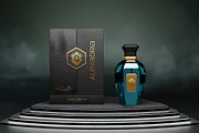 Perfume Standing Mockup, a Packaging Mockup by Artlogs x Modaldesain (Thumbnail 2 of 3)