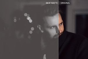 10 Matte Photoshop Action