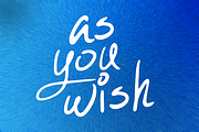 As You Wish, a Script Font by TypeKatsu (Thumbnail 1 of 3)