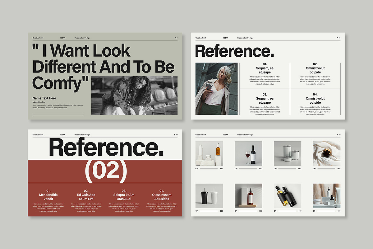 Creative Brief Campaign Presentation, a Presentation Template by E-Type (Photo 4 of 5)
