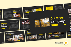 Creative Company - Google Slides, a Presentation Template by Iqsiart Studio