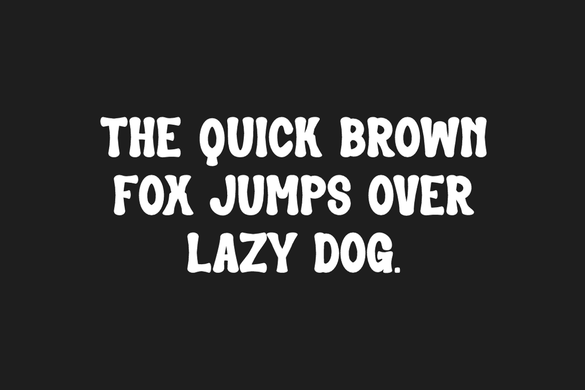 Giropask - Funny Font, a Sans Serif Font by Iqsiart Studio (Photo 6 of 6)