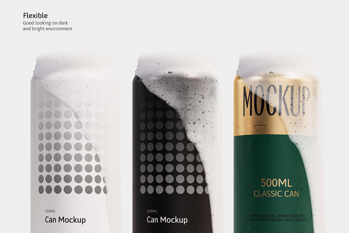 500ml Can Mockup | Plane Scene, a Packaging Mockup by AY Mock-Ups (Photo 8 of 9)