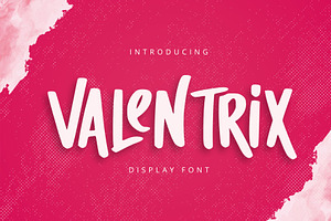 Valentrix - Display Font