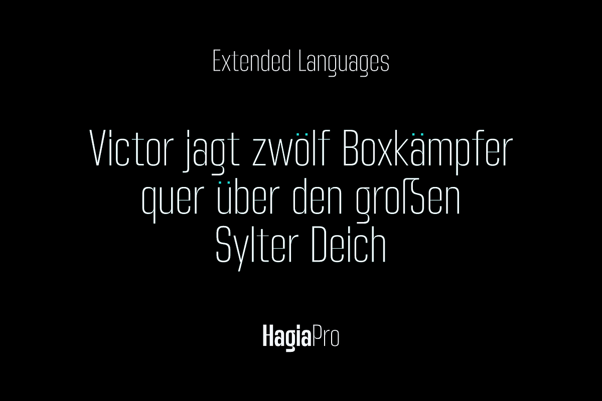 Hagia Pro Modern Vintage Logo Font, a Sans Serif Font by Andika Fez (Photo 7 of 8)