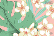 Alba Tropicale | Vector patterns set, a Pattern Graphic by Tanya Vollar (Thumbnail 7 of 11)