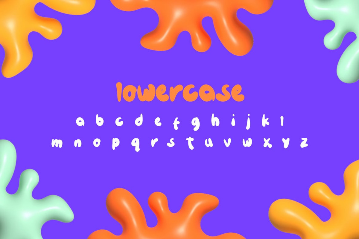 Blossom - Playful Display Font, a Sans Serif Font by Luna Shop (Photo 3 of 7)