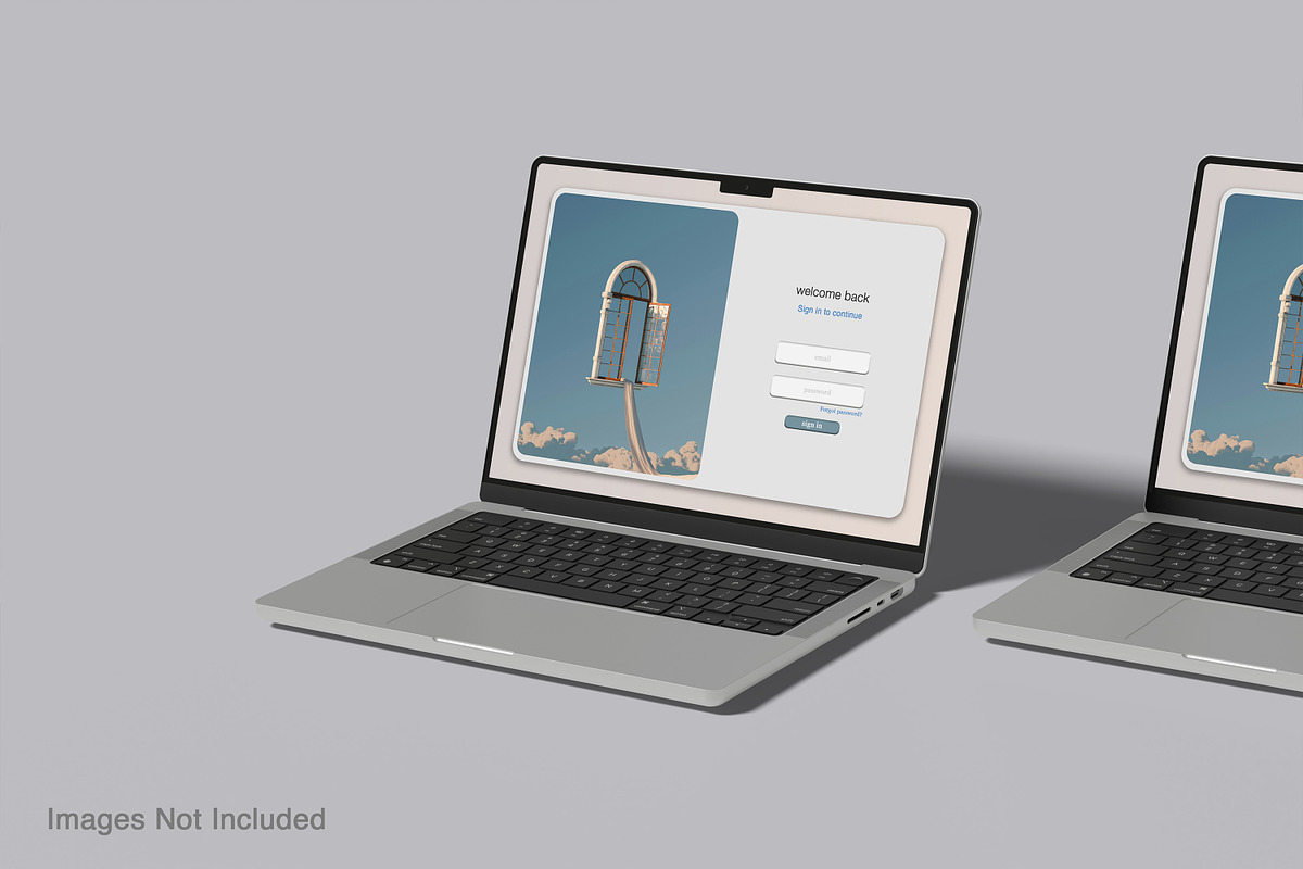 Macbook Mockup Set | 25 PSD files, a Mac Mockup by rahmatmoscae (Photo 23 of 26)