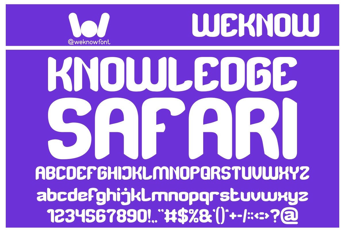 Brainwave font, a Font by weknow (Photo 3 of 8)