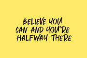 Marker Brush Font, a Sans Serif Font by Yuby Creative (Thumbnail 5 of 5)