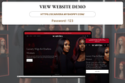 Scarvera Hair Wigs Shopify 2.0 Theme, a Shopify Template by AtelierDuVow (Thumbnail 2 of 10)