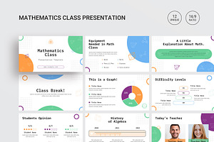 Mathematics Class Keynote Template