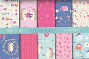 LOVE /Valentine bundle, an Illustration by Poppymoondesign (Thumbnail 15 of 23)