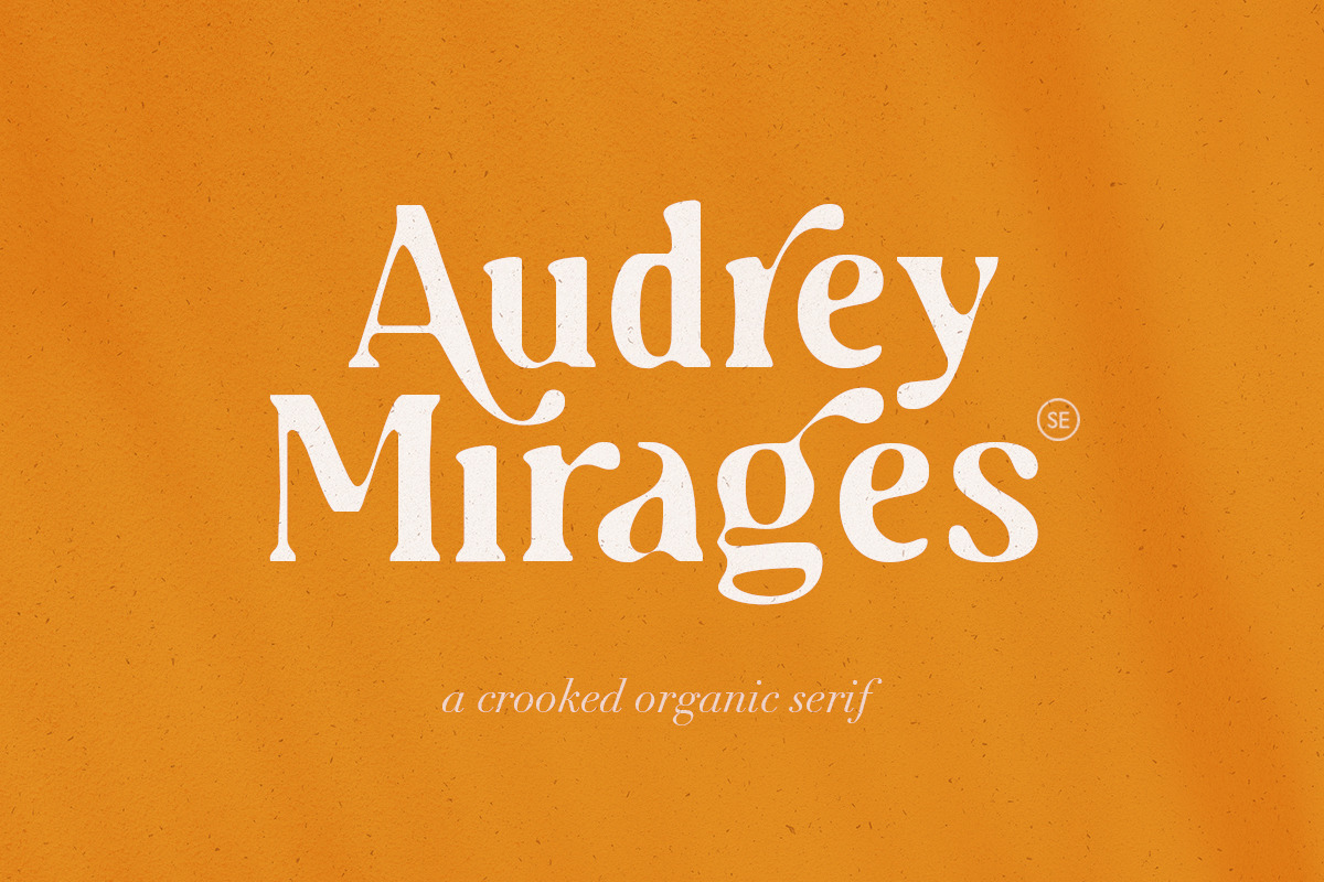 Audrey Mirages - Organic Serif preview 3