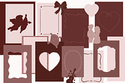Whimsy Love Design Kit, a Decorative Illustration by PeDe Designs (Thumbnail 5 of 12)